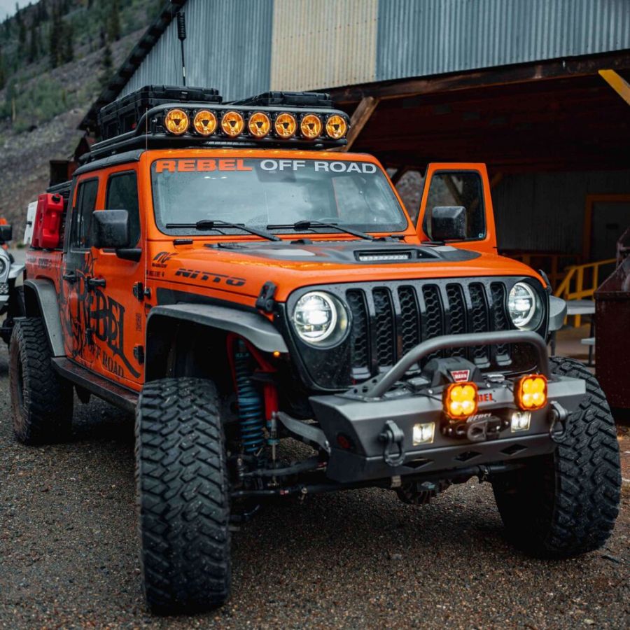 KC HiLiTES Gravity Titan LED Light Bar - 45-inch - 7-Light