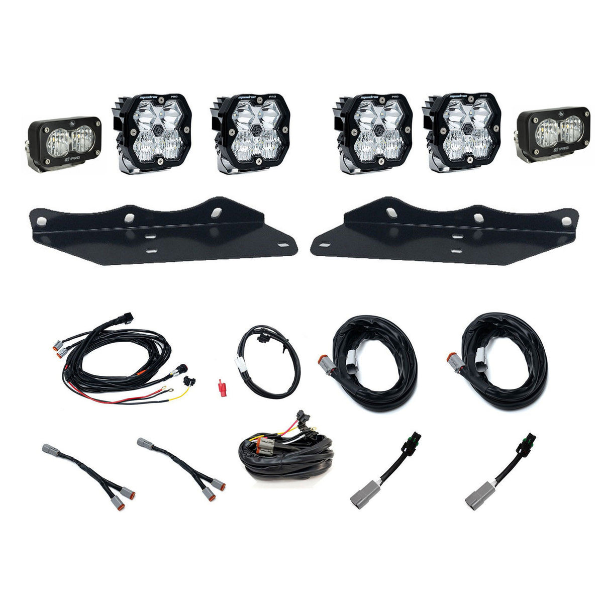 Baja Designs Squadron 2.0 Pro / Squadron Racer / S2 Pro Unlimited Fog Pocket Light Kit - Ford F-150 Raptor 2017-2020
