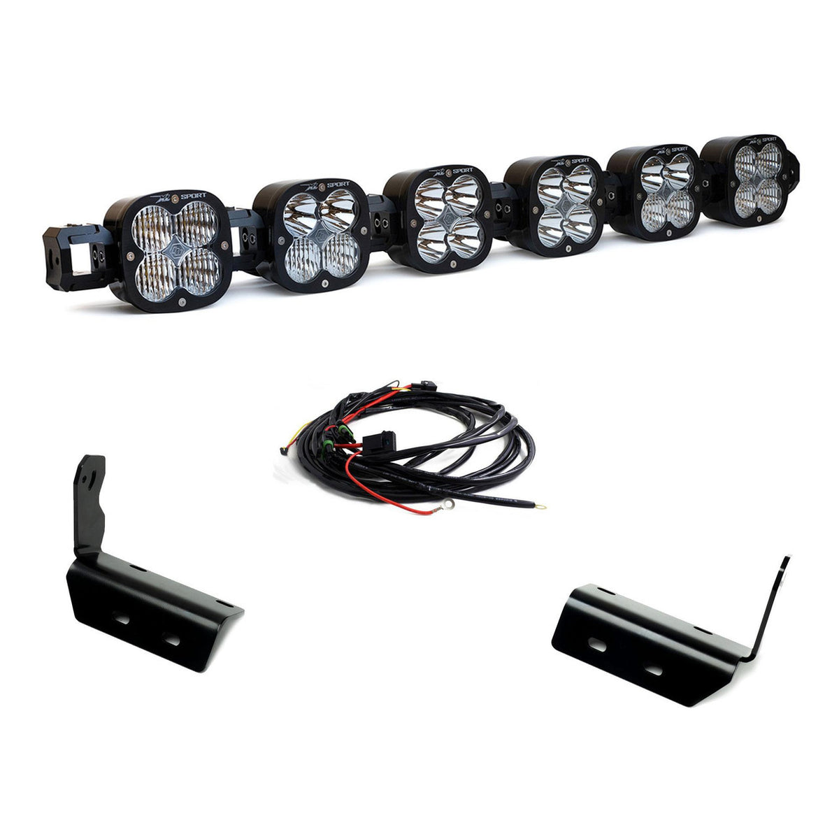 Baja Designs 6XL Linkable Bumper Light Kit - Ford F-150 Raptor R / Raptor 37 2024-2026