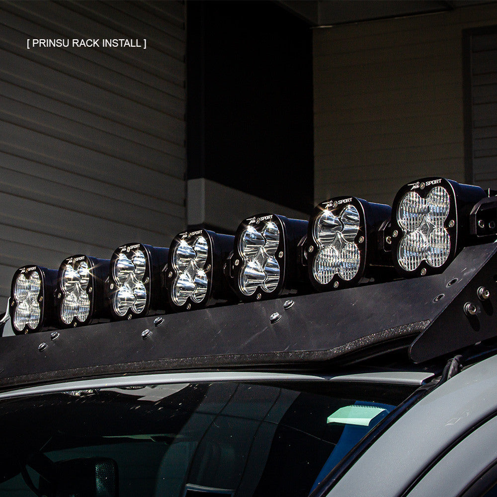 Baja Designs 7XL Linkable Roof Light Bar Kit for Prinsu Rack - Toyota 4Runner 2010-2024, FJ Cruiser 2007-2014, Tacoma 2005-20