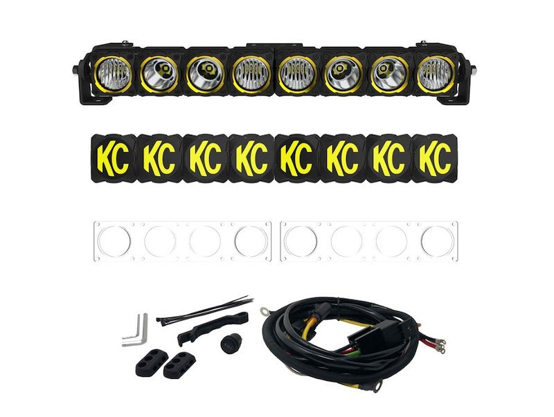 KC HiLiTES FLEX ERA® 20" LED Light Bar – Amber Backlight (0292)