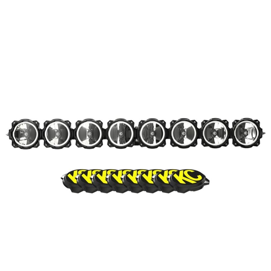 KC HiLiTES Gravity Pro6 LED Light Bar - 50-inch - 8-Light