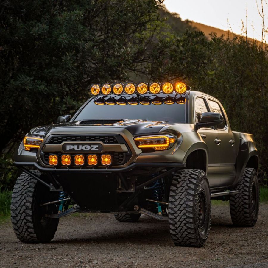 KC HiLiTES Gravity Titan Overhead LED Light Bar - Toyota Tacoma 2005-2023