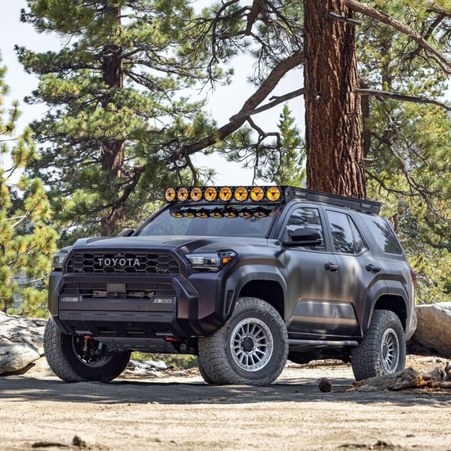 KC HiLiTES Platform One Roof Rack with 360° Lighting - Toyota 4Runner 2025-2026