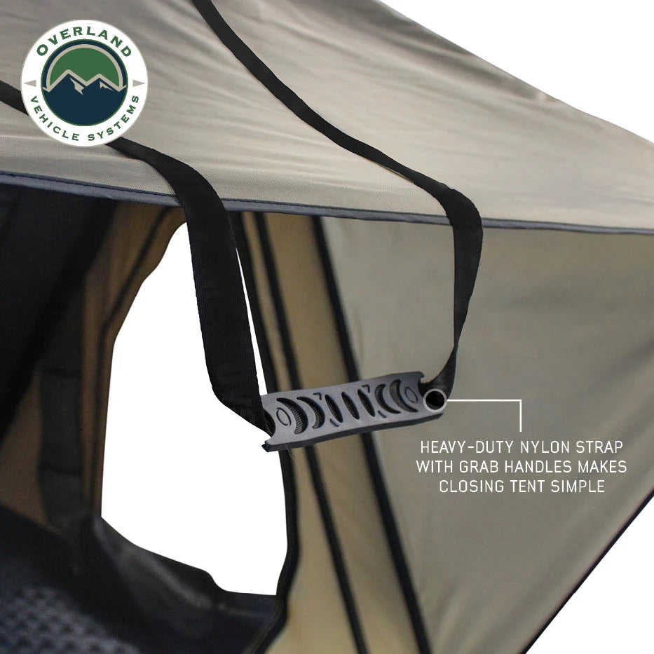 OVS LD TMON Aluminum Clamshell Rooftop Tent – 2 Person