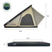 OVS LD TMON Aluminum Clamshell Rooftop Tent – 2 Person