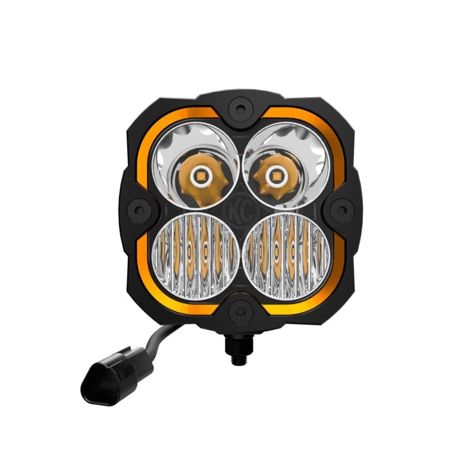 KC HiLiTES FLEX ERA 4 - 2-Light Master LED Light Pod Kit