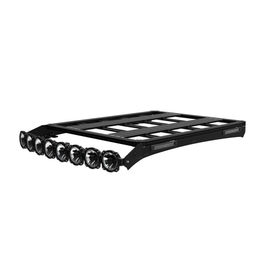 KC HiLiTES Platform One Roof Rack with 360° Lighting - Toyota Tacoma 2005-2023