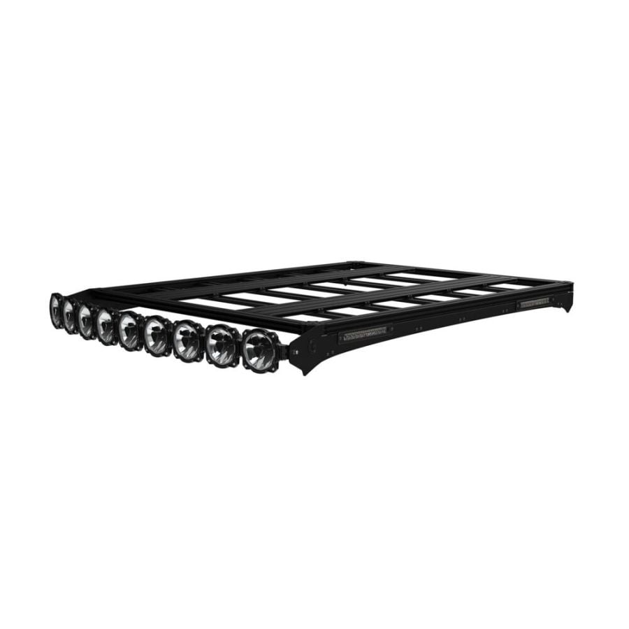 KC HiLiTES Platform One Roof Rack with 360° Lighting - Ford Super Duty 2017-2026