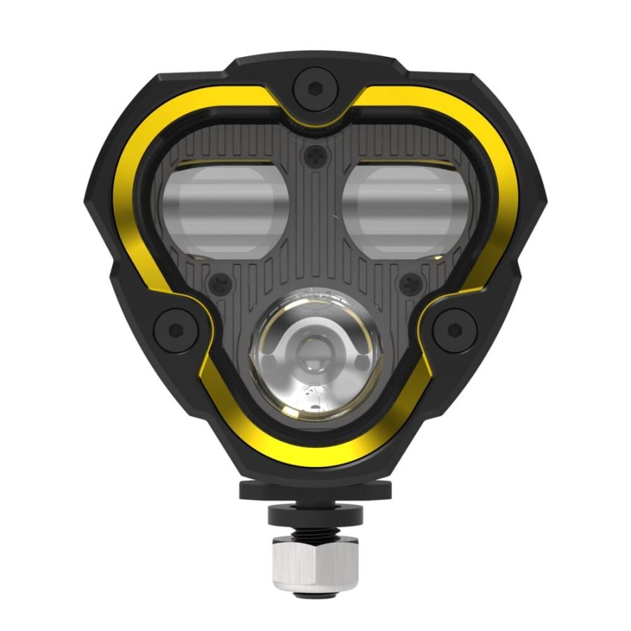 KC HiLiTES FLEX ERA 3 Dual Mode SAE Fog LED Light Pods - Jeep JK/JL/JT Steel Bumpers
