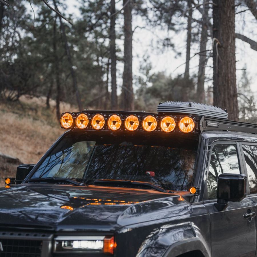 KC HiLiTES Platform One Roof Rack with 360° Lighting - Toyota Land Cruiser 2024-2026