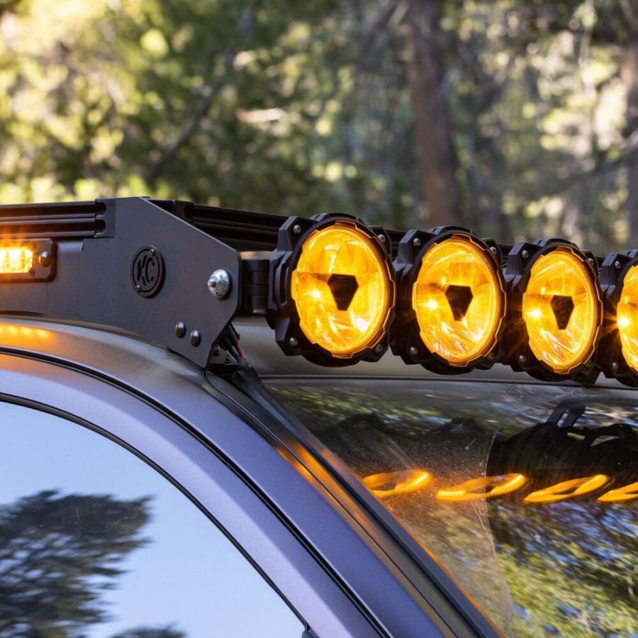 KC HiLiTES Platform One Roof Rack with 360° Lighting - Toyota 4Runner 2025-2026