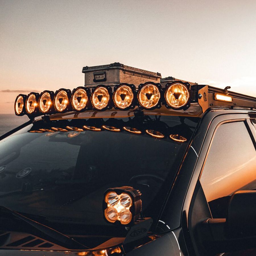 KC HiLiTES Platform One Roof Rack with 360° Lighting - Ford F-150/Raptor 2015-2026