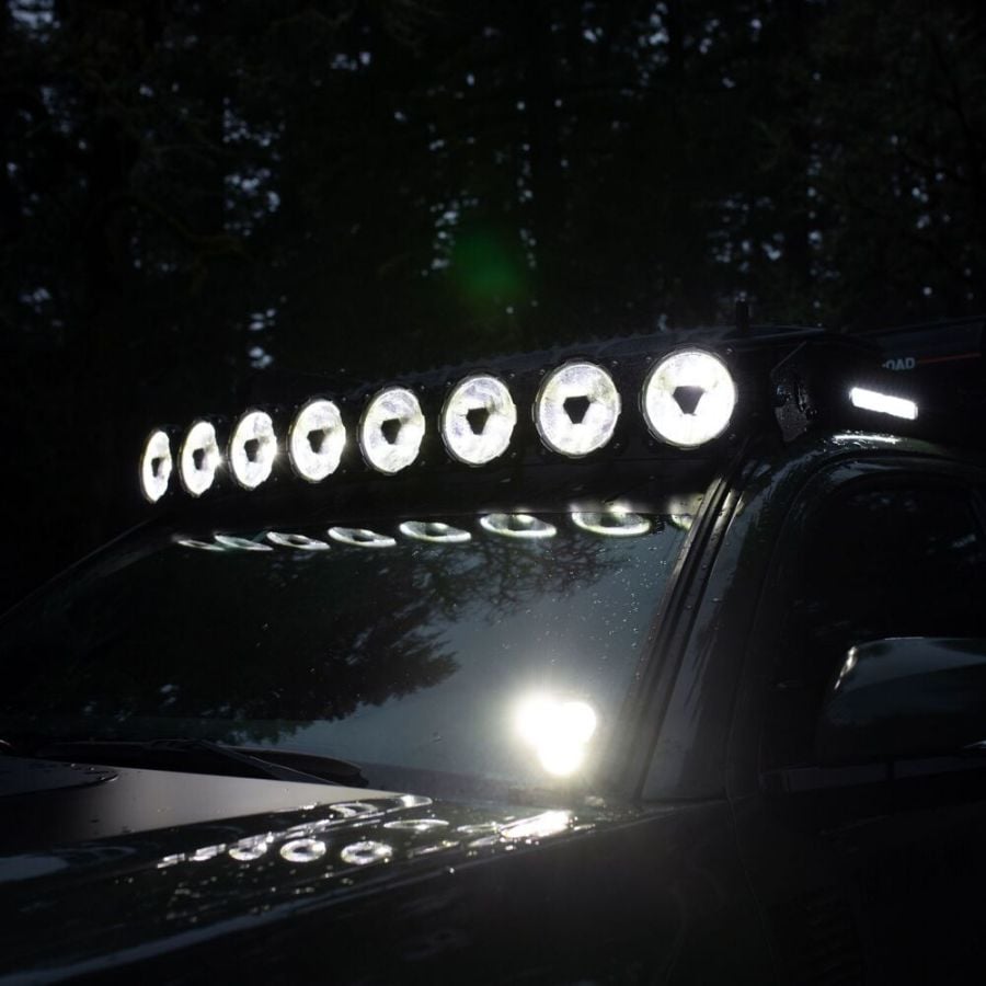 KC HiLiTES Platform One Roof Rack with 360° Lighting - Toyota Tacoma 2005-2023
