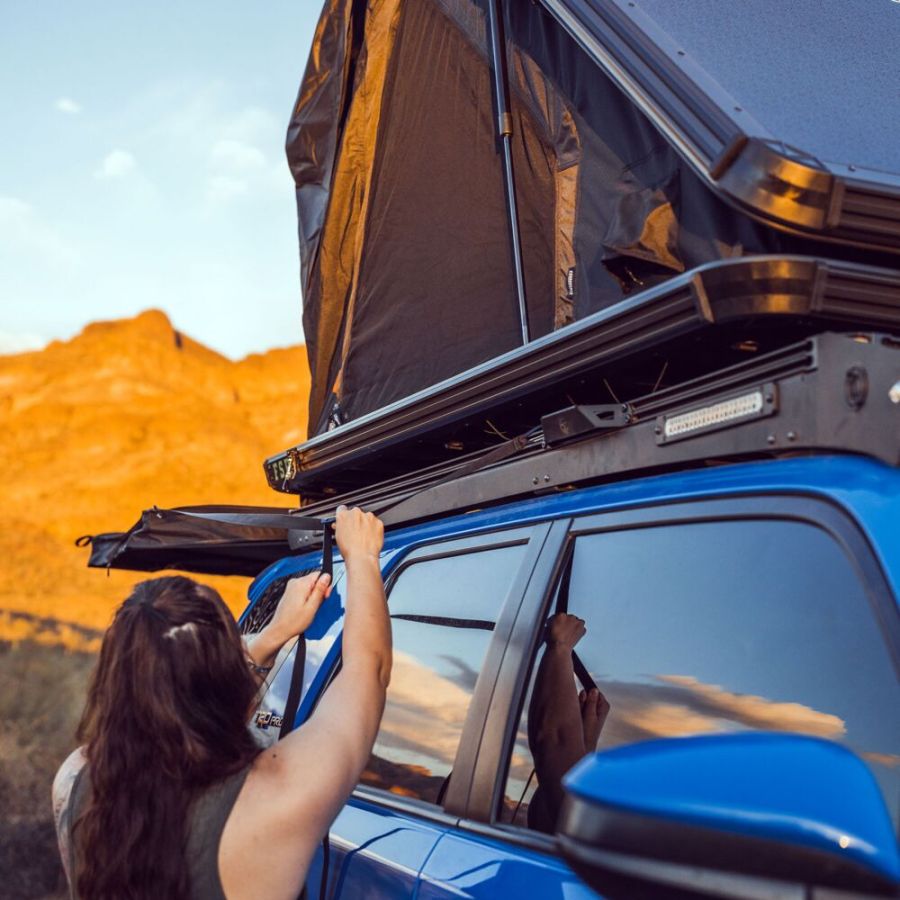 KC HiLiTES Platform One Roof Rack with 360° Lighting - Toyota 4Runner 2010-2024
