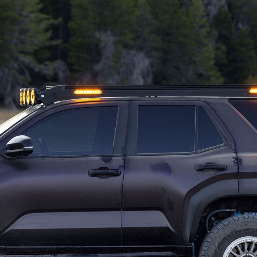KC HiLiTES Platform One Roof Rack with 360° Lighting - Toyota 4Runner 2025-2026