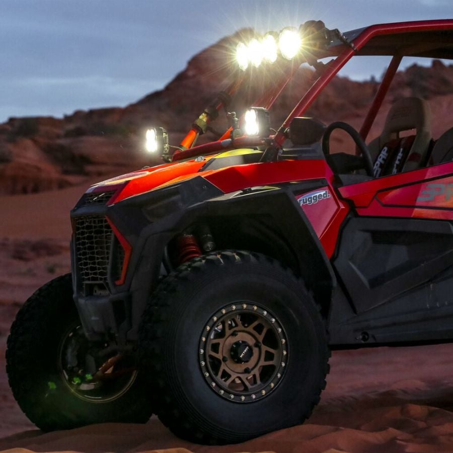 KC HiLiTES FLEX ERA 4 - 2-Light Master LED Light Pod Kit