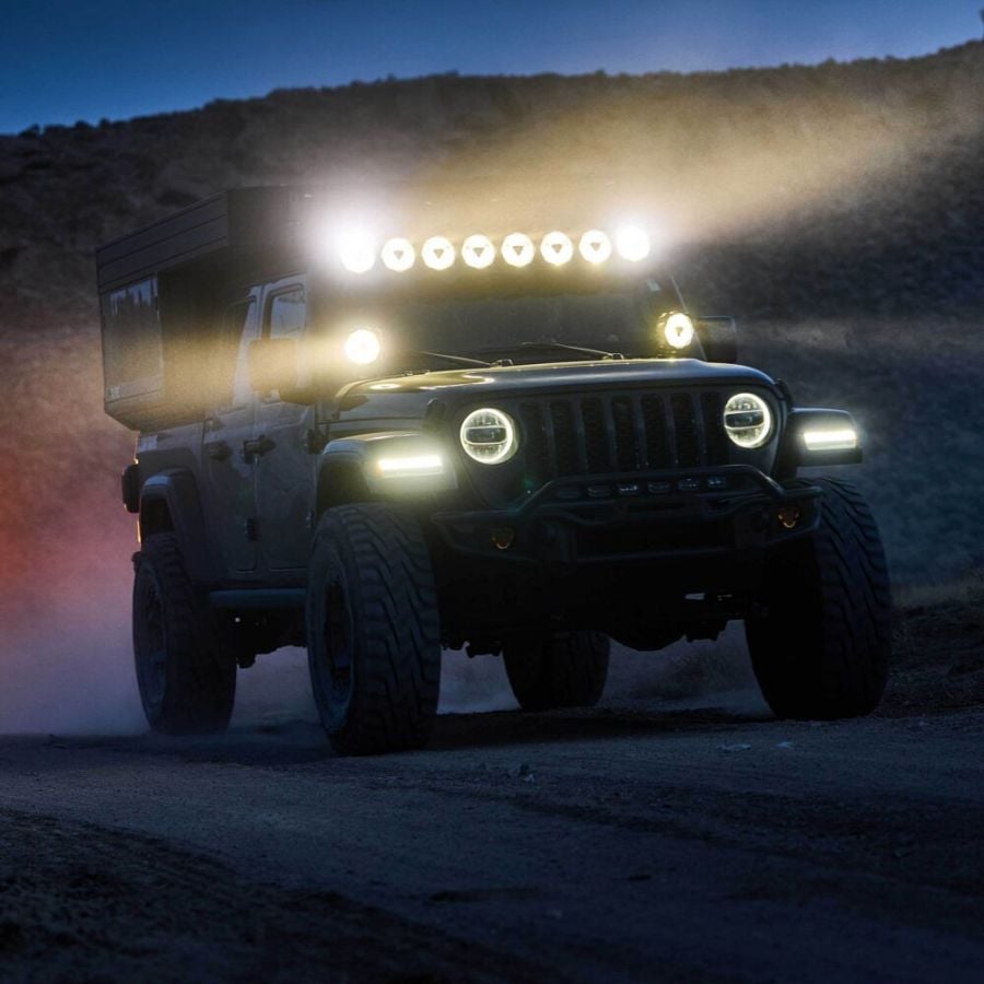 KC HiLiTES Gravity Titan LED Light Bar - 50-inch - 8-Light