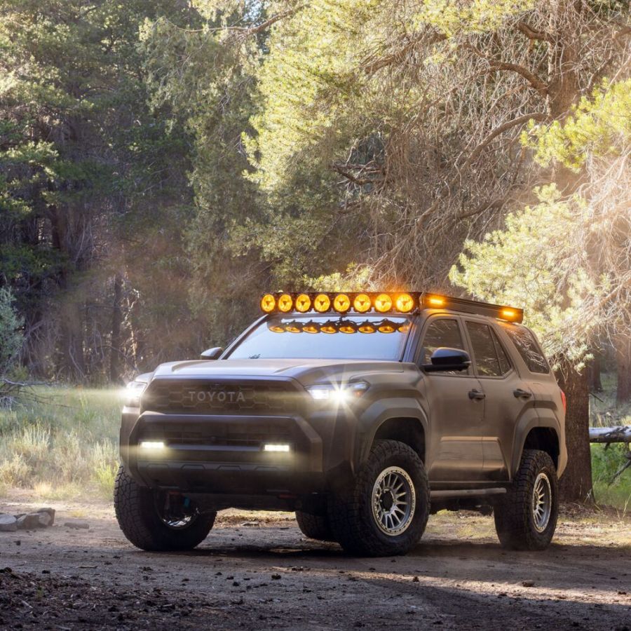 KC HiLiTES Platform One Roof Rack with 360° Lighting - Toyota 4Runner 2025-2026