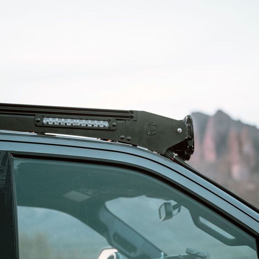 KC HiLiTES Platform One Roof Rack with 360° Lighting - Ford Super Duty 2017-2026
