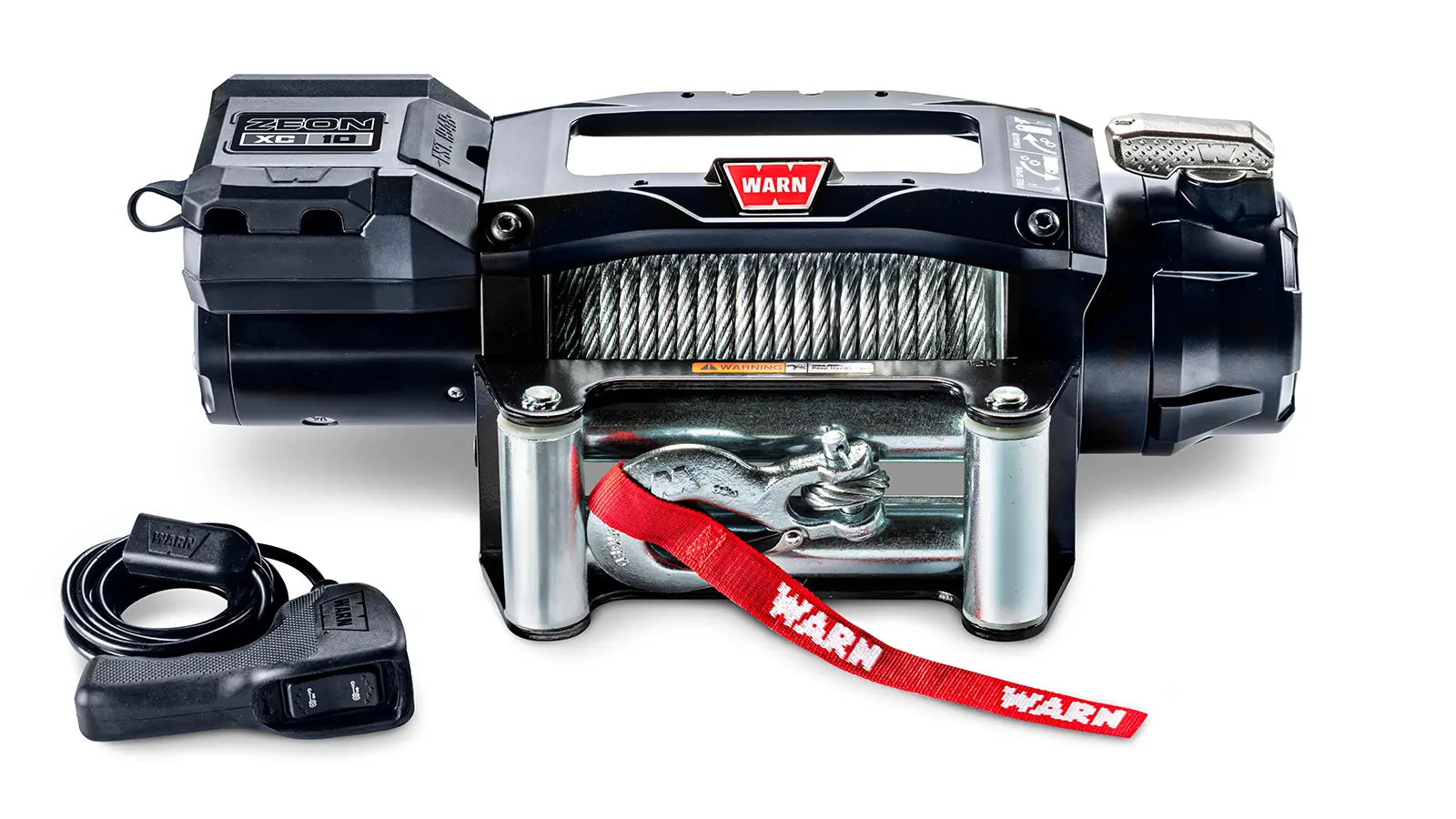WARN ZEON XC 10 Winch – 10,000 lb – Steel Rope