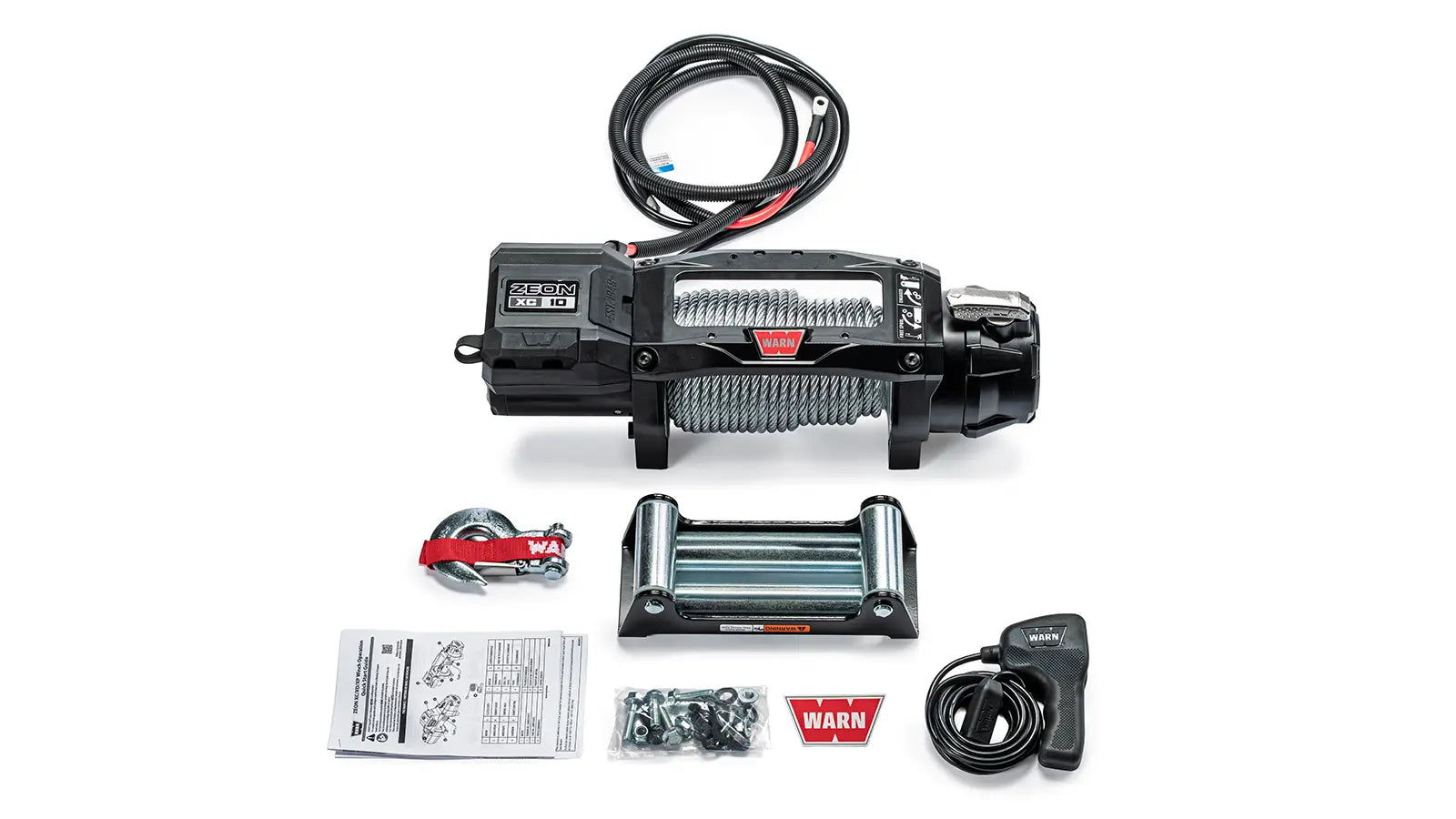 WARN ZEON XC 10 Winch – 10,000 lb – Steel Rope