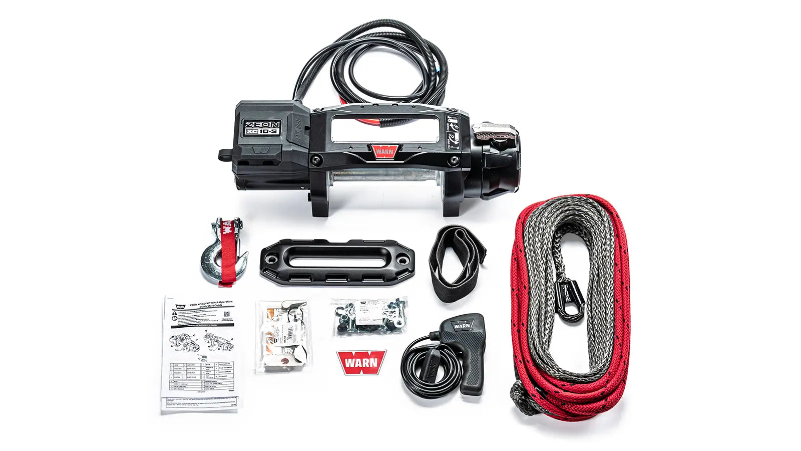 WARN ZEON XC 10-S Winch – 10,000 lb – Synthetic Rope