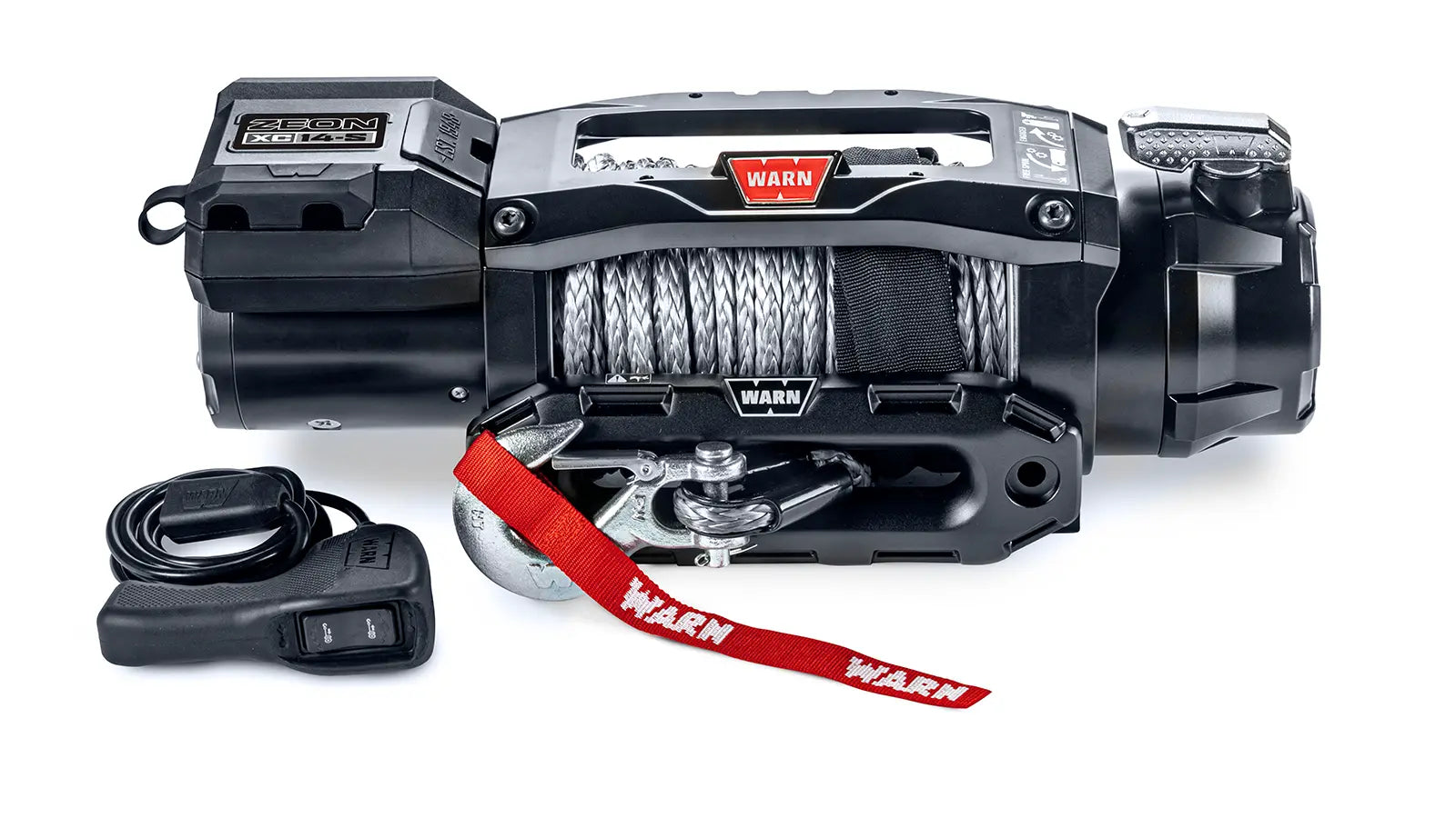 WARN ZEON XC 14-S Winch – 14,000 lb – Synthetic Rope
