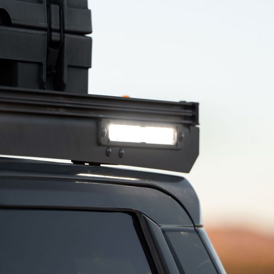 KC HiLiTES Platform One Roof Rack with 360° Lighting - Toyota Tacoma 2024-2026