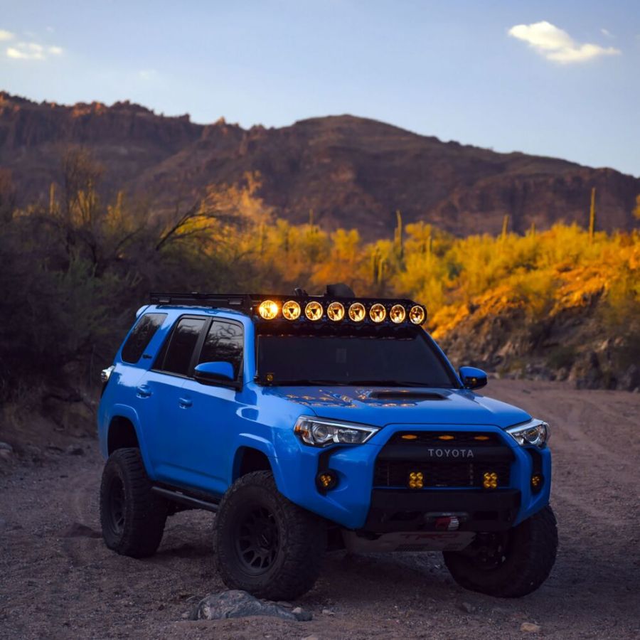 KC HiLiTES Platform One Roof Rack with 360° Lighting - Toyota 4Runner 2010-2024