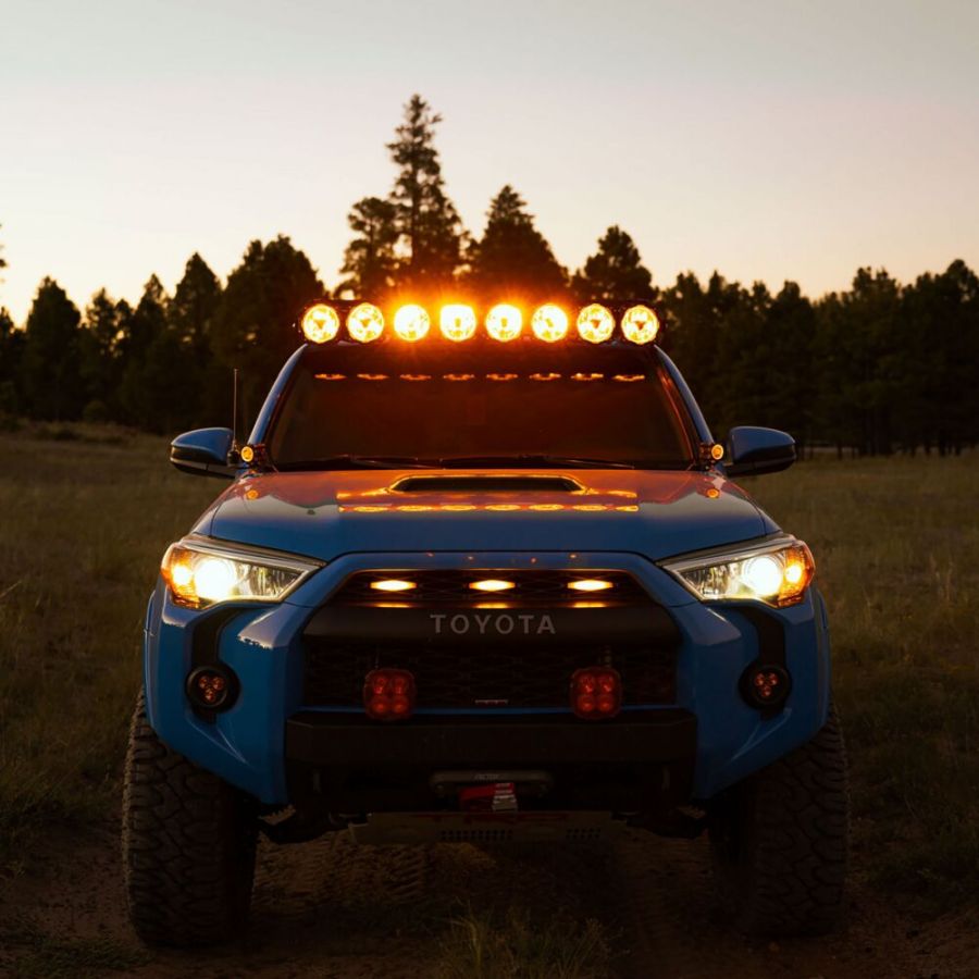 KC HiLiTES Platform One Roof Rack with 360° Lighting - Toyota 4Runner 2010-2024