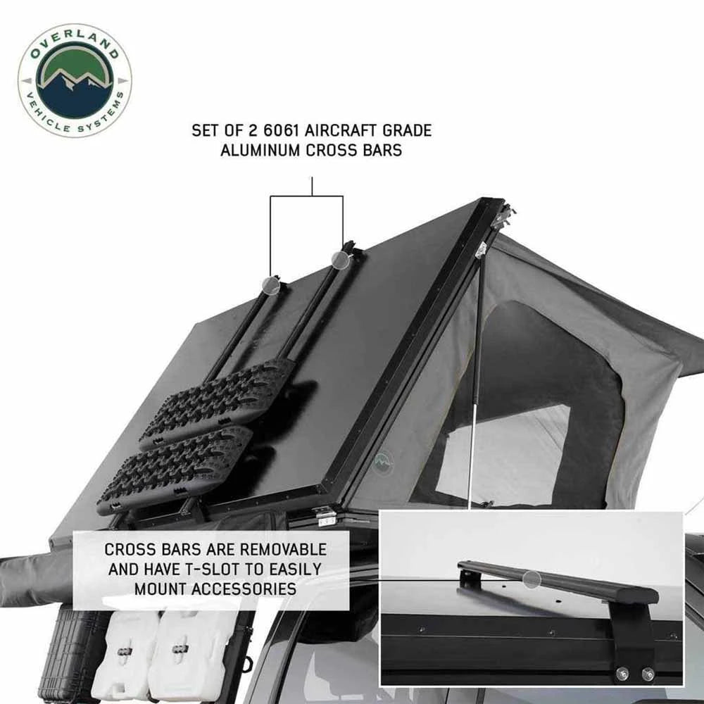 OVS HD Sidewinder Side-Opening Aluminum Rooftop Tent – 2 Person