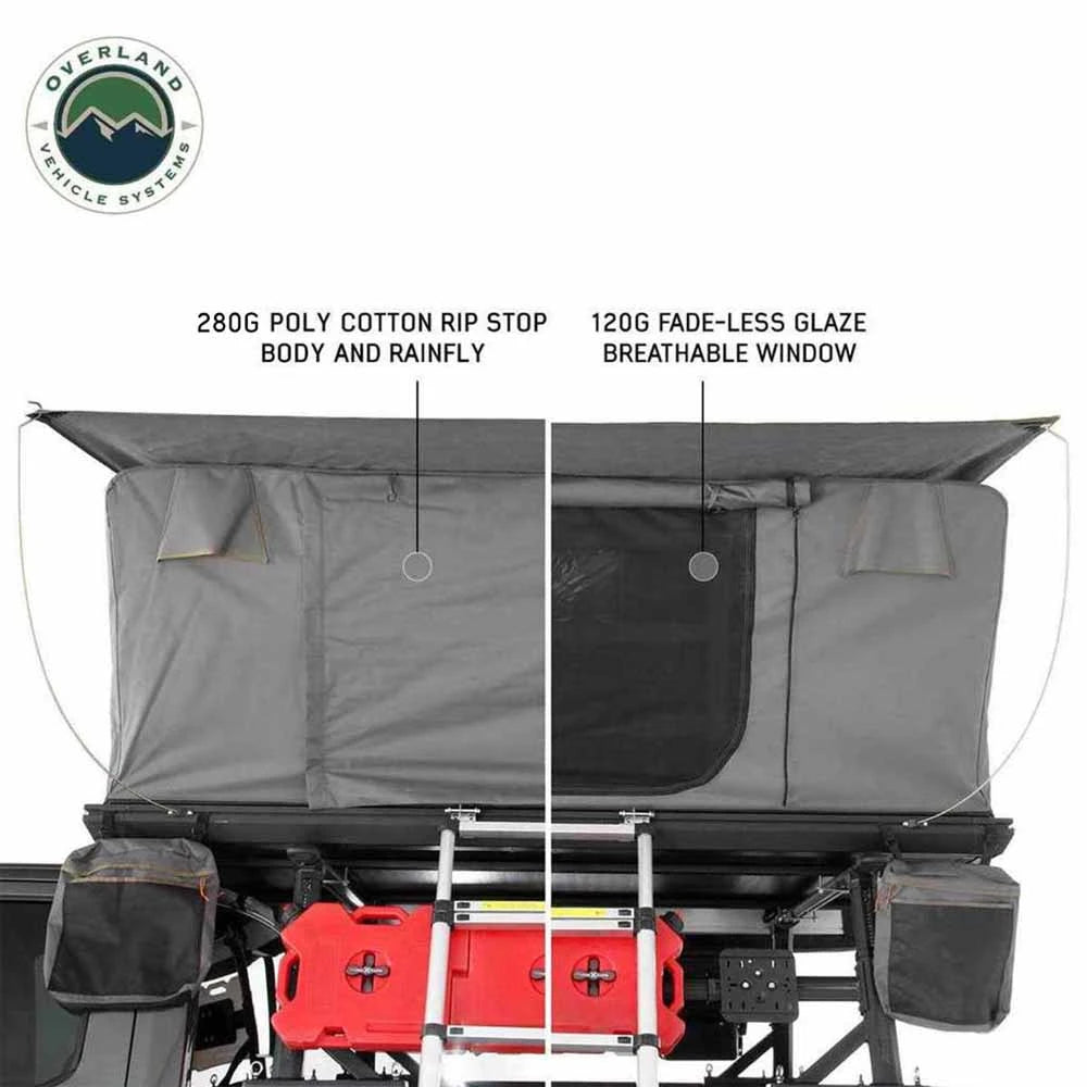 OVS HD Sidewinder Side-Opening Aluminum Rooftop Tent – 2 Person