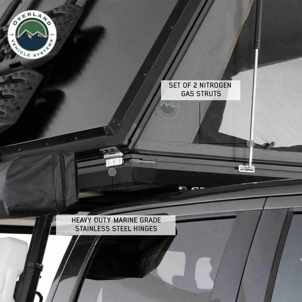 OVS HD Sidewinder Side-Opening Aluminum Rooftop Tent – 2 Person