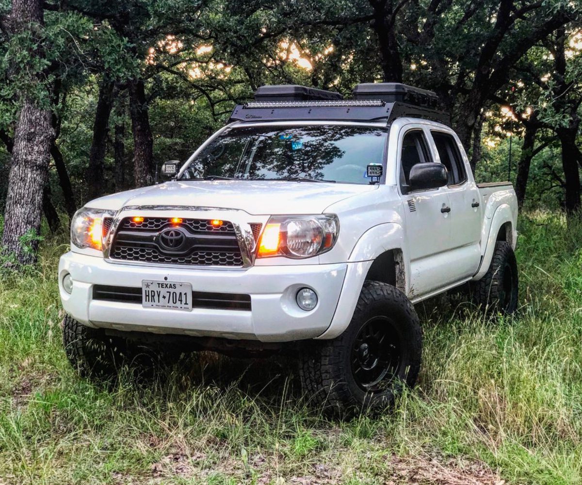 Prinsu Pro Roof Rack for 2005–2023 Toyota Tacoma – Low-Profile Aluminum Overland Rack