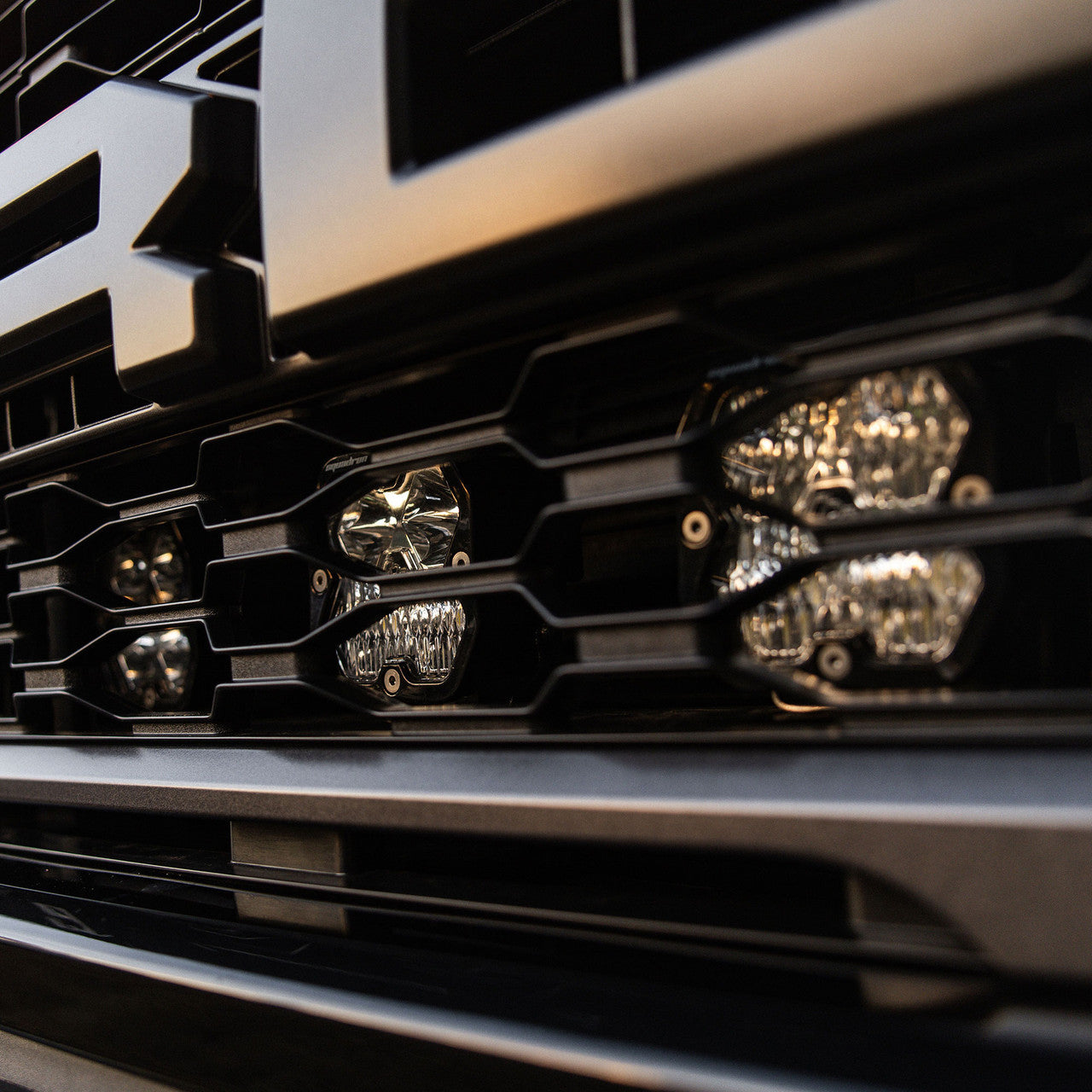 Baja Designs Squadron 2.0 Pro Behind-the-Grille Light Kit - Ford F-150 Raptor 2021-2026, Raptor 37/R 2024-2026