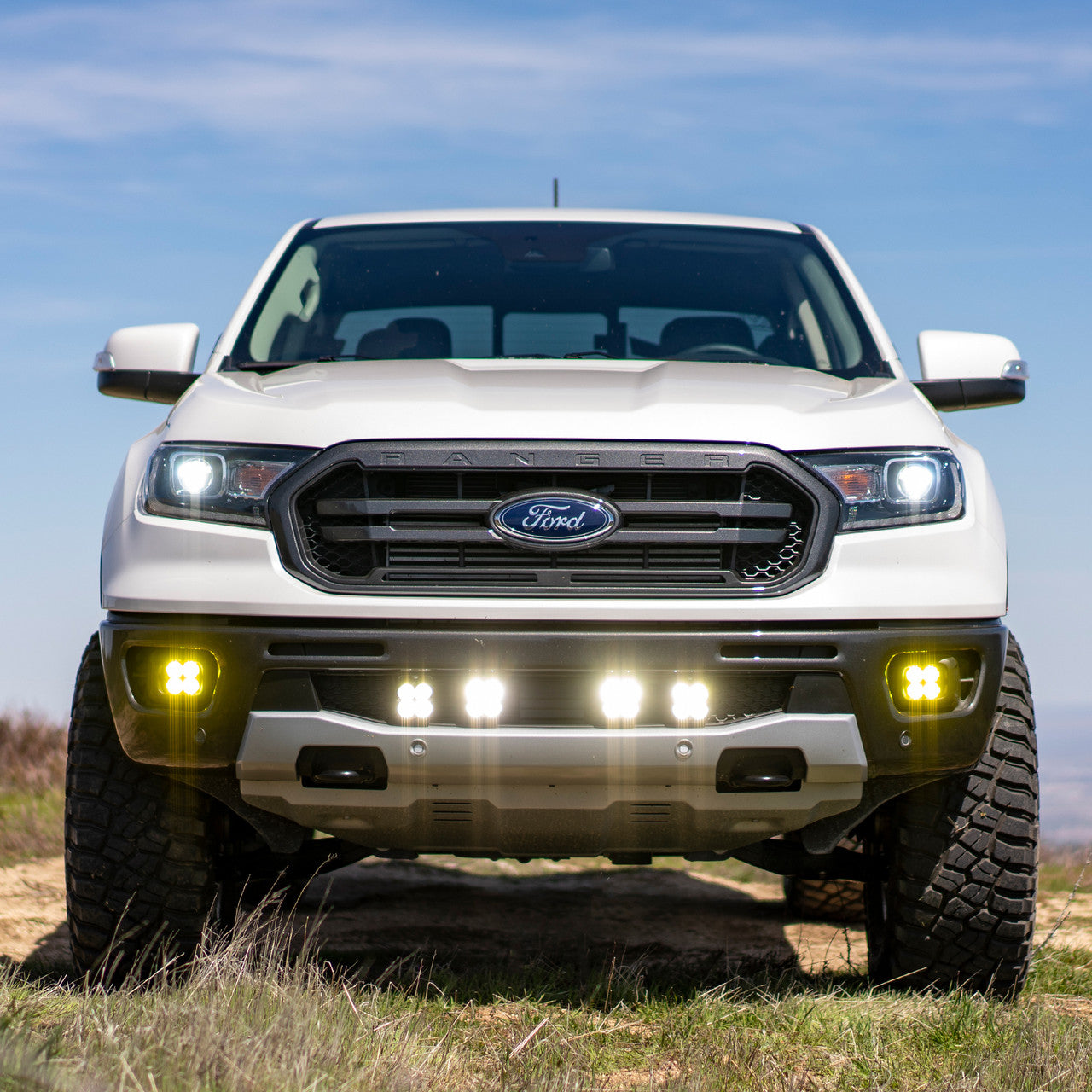 Baja Designs Squadron Pro Grille Light Kit - Ford Ranger 2019-2023