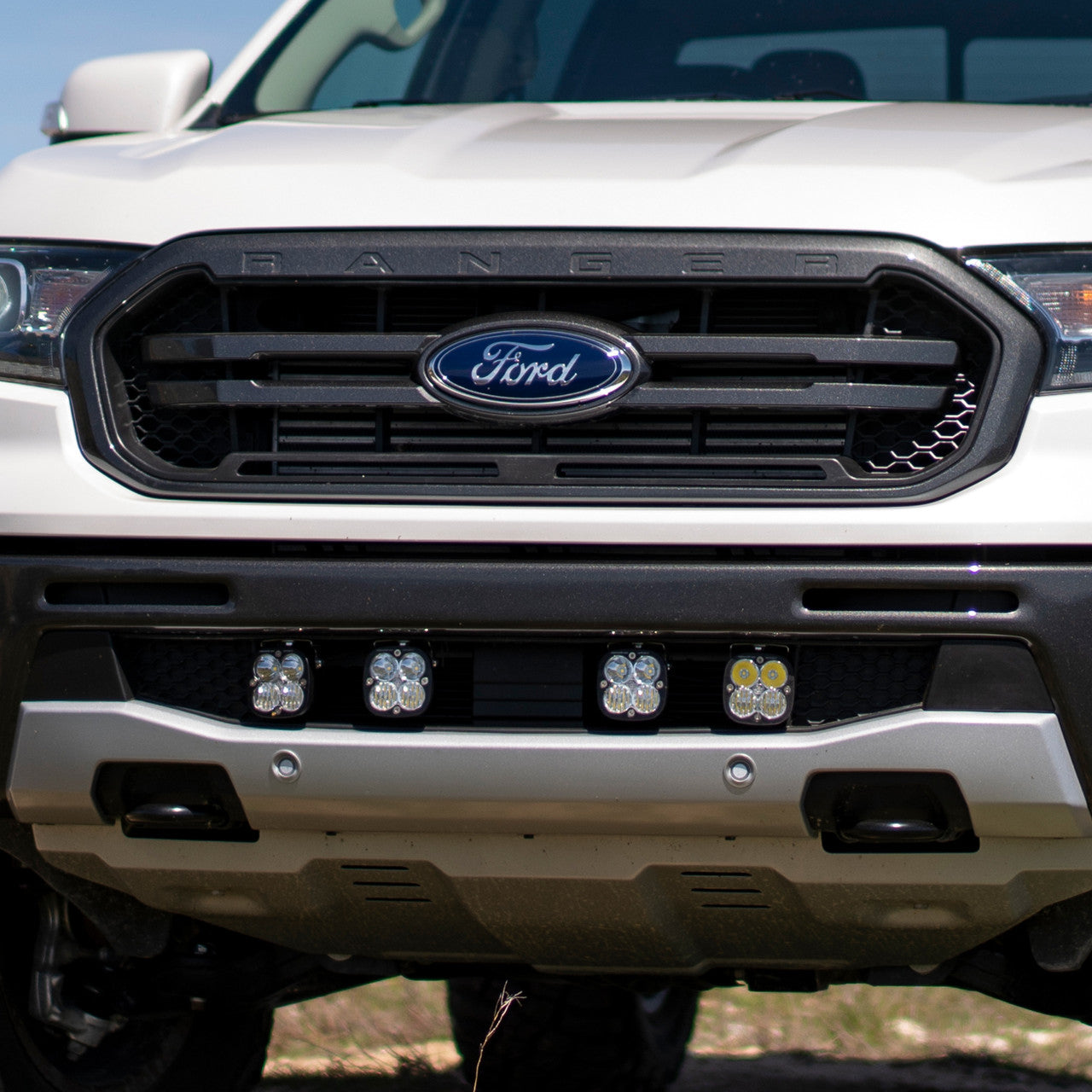 Baja Designs Squadron Pro Grille Light Kit - Ford Ranger 2019-2023
