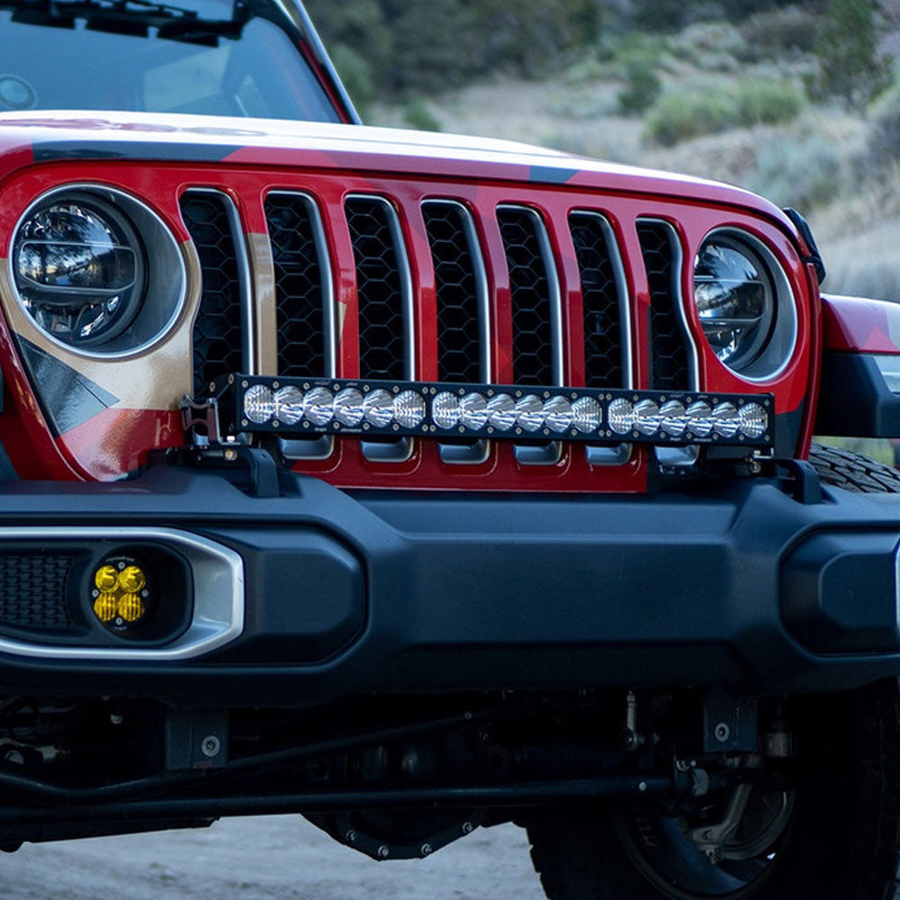 Baja Designs OnX6+ 30" Light Bar Kit - Jeep Gladiator 2020-2026, Wrangler JL 2018-2026