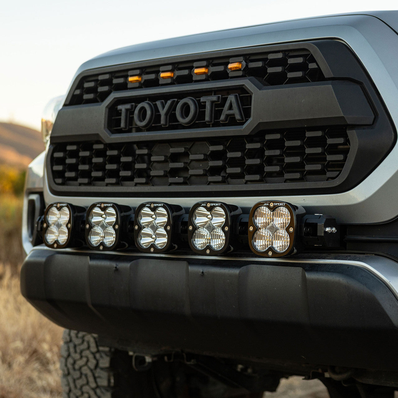 Baja Designs 5XL Linkable Bumper Light Kit - Toyota Tacoma 2016-2023