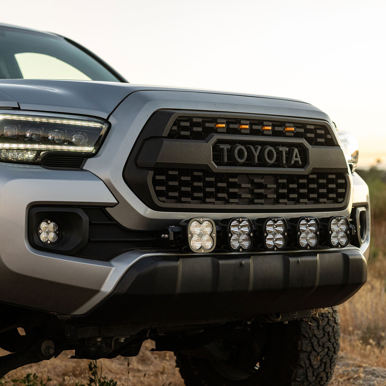 Baja Designs 5XL Linkable Bumper Light Kit - Toyota Tacoma 2016-2023