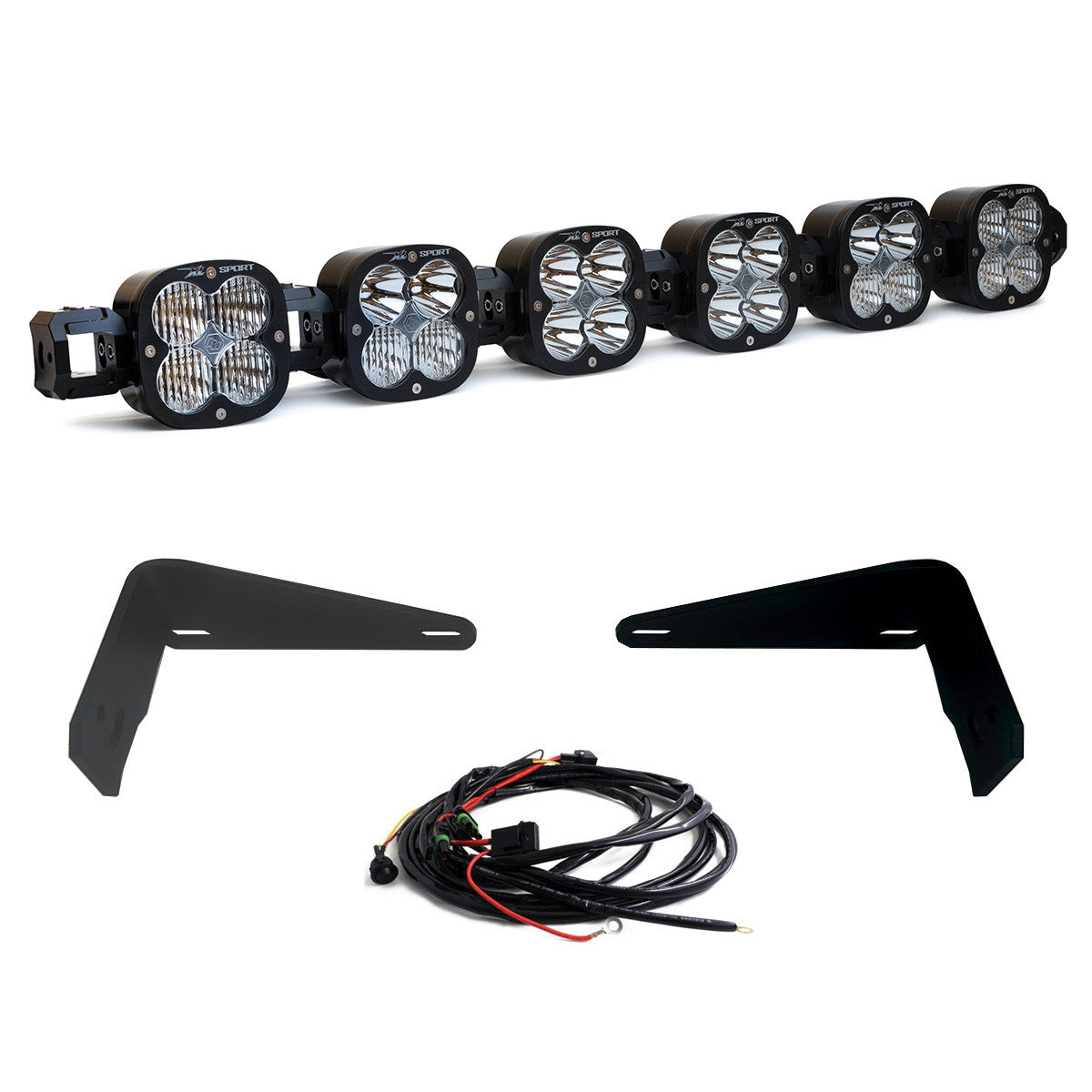 Baja Designs XL Linkable Bumper Light Kit, OE Steel Bumper - Ford Bronco 2021-2026, Bronco Raptor 2022-2026