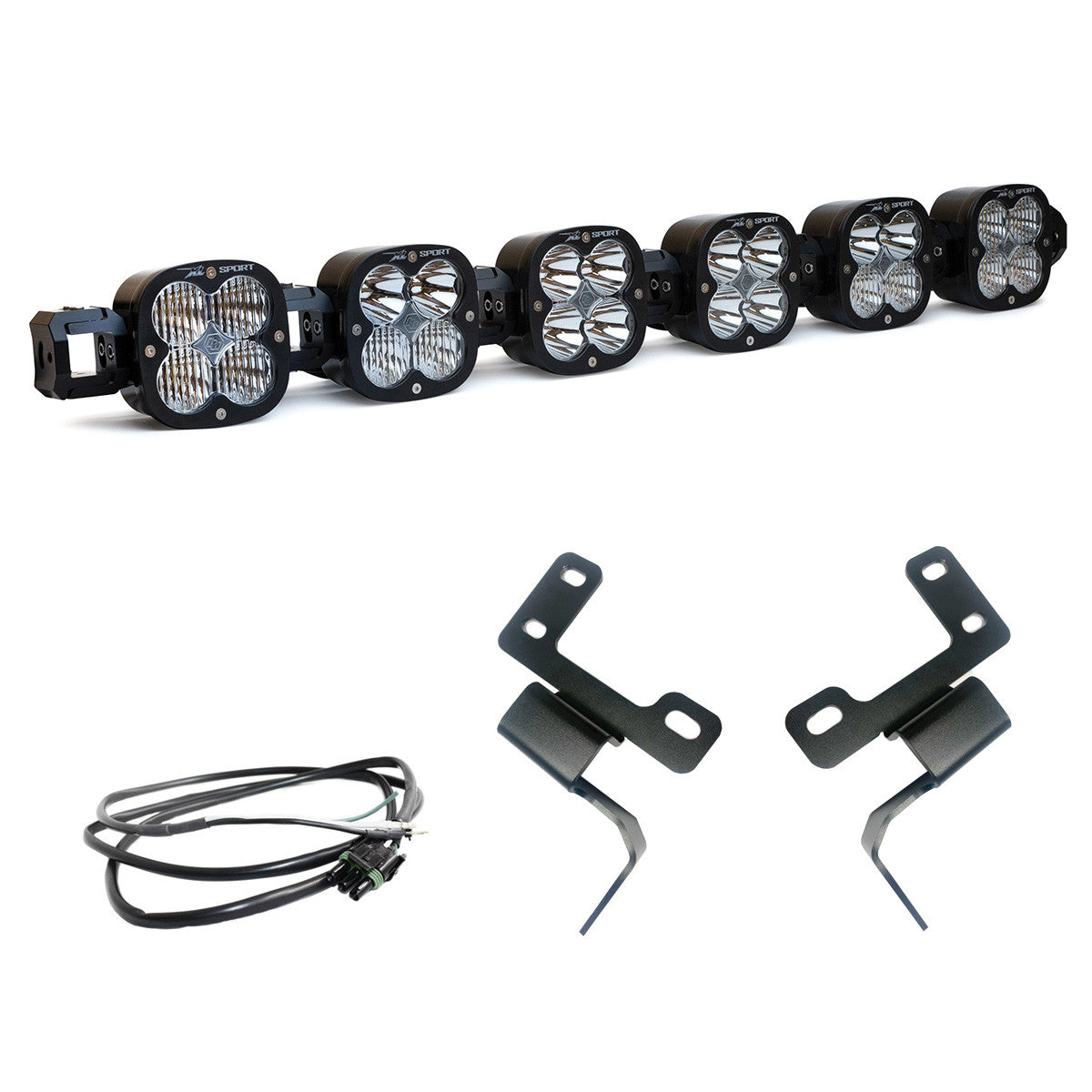 Baja Designs XL Linkable Bumper Light Kit, OE Plastic Bumper - Ford Bronco 2021-2026