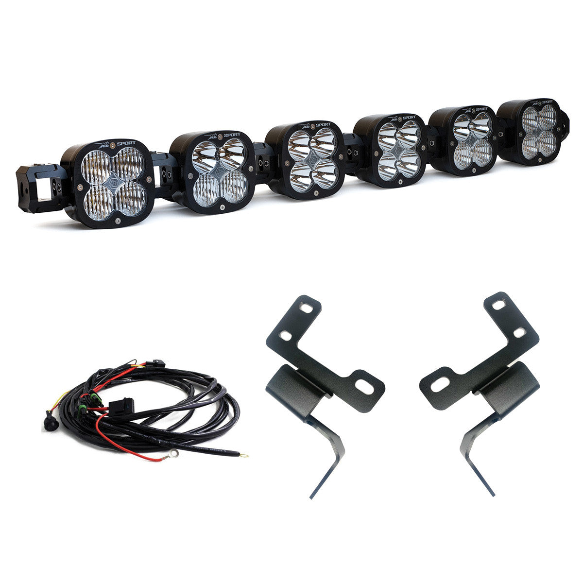Baja Designs XL Linkable Bumper Light Kit, OE Plastic Bumper - Ford Bronco 2021-2026