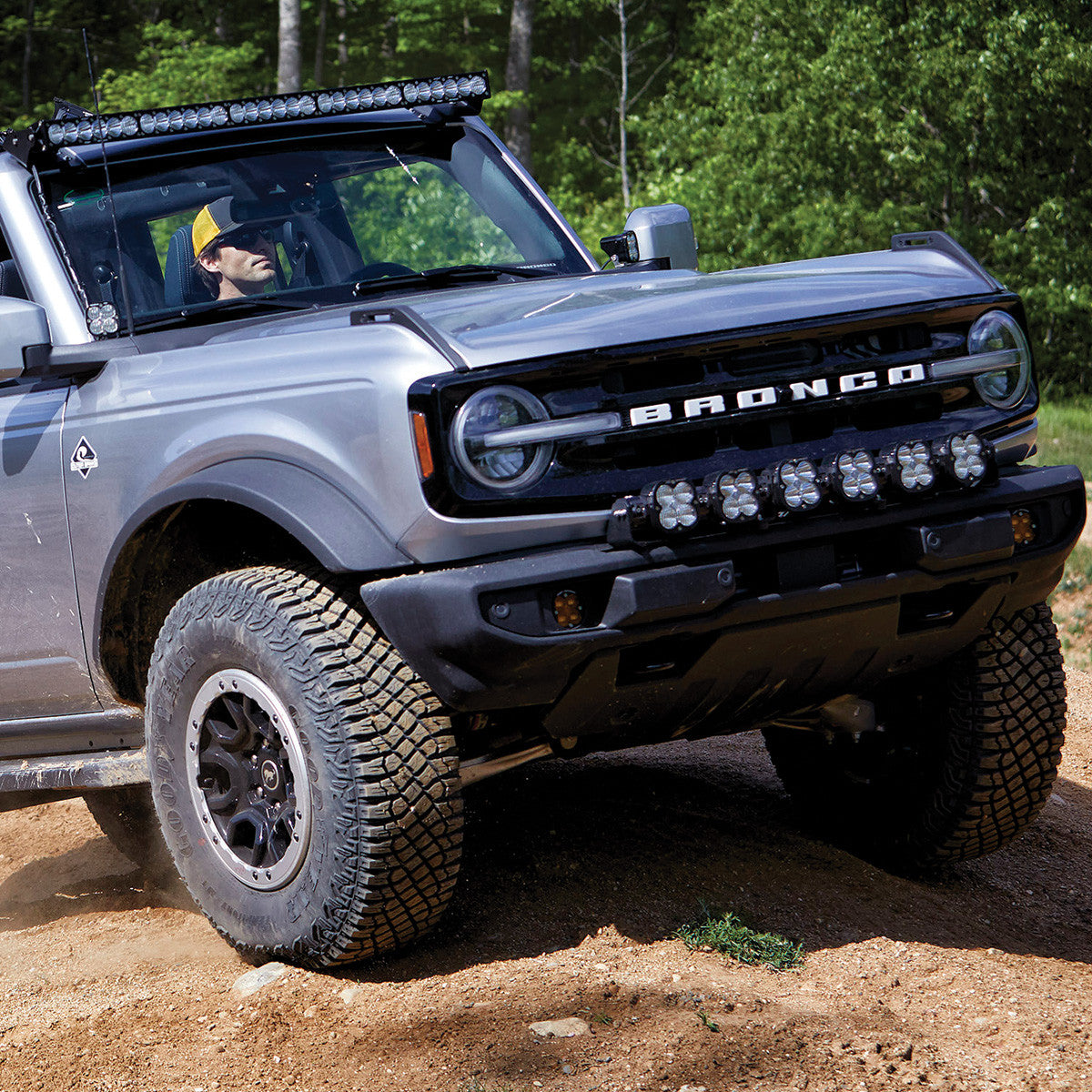 Baja Designs XL Linkable Bumper Light Kit, OE Plastic Bumper - Ford Bronco 2021-2026
