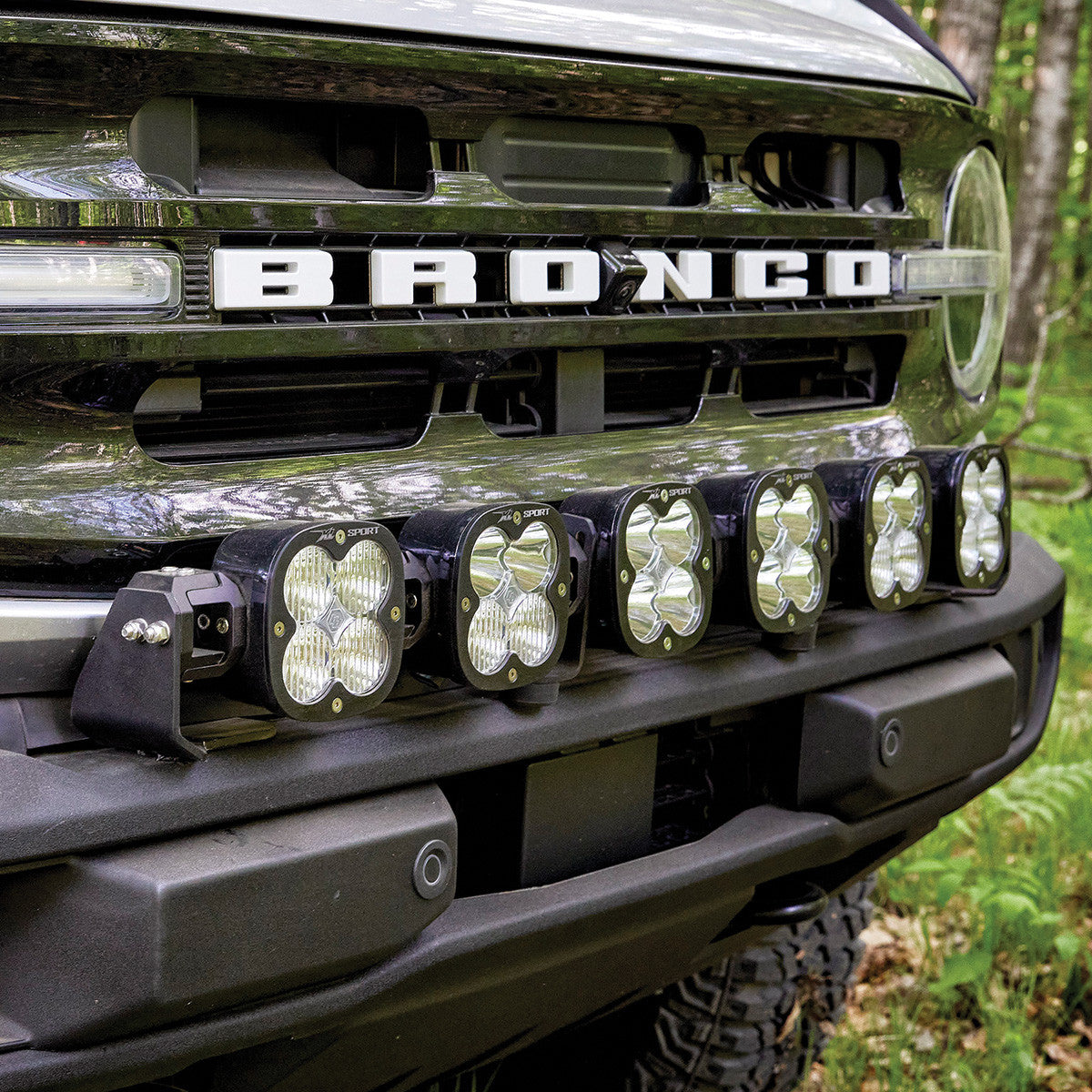 Baja Designs XL Linkable Bumper Light Kit, OE Plastic Bumper - Ford Bronco 2021-2026