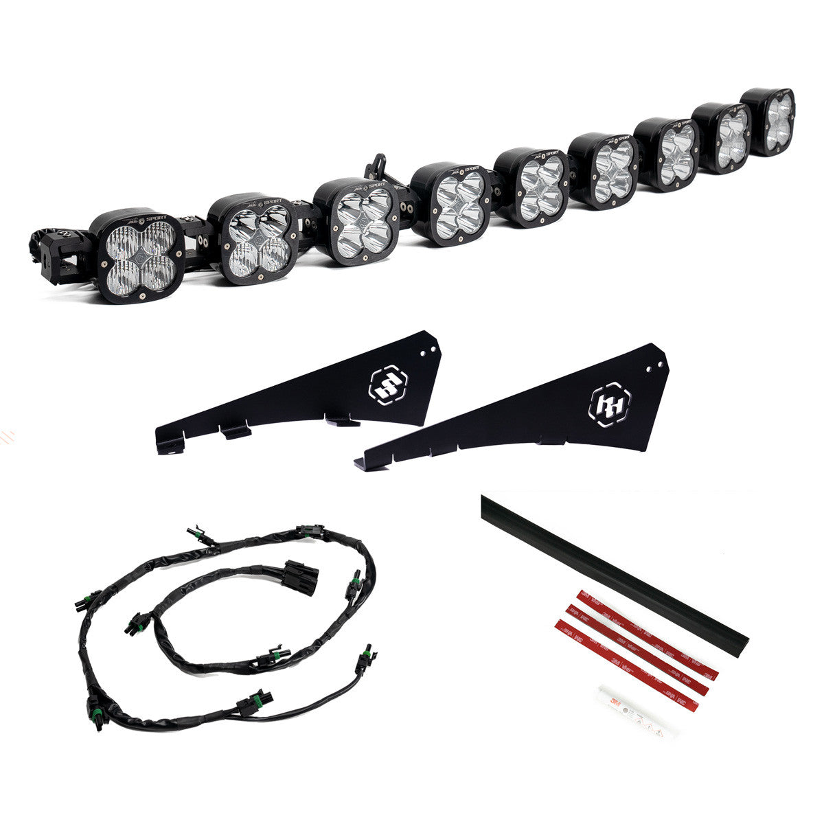 Baja Designs 9XL Linkable Roof Bar Kit - Toyota Tundra 2022-2026
