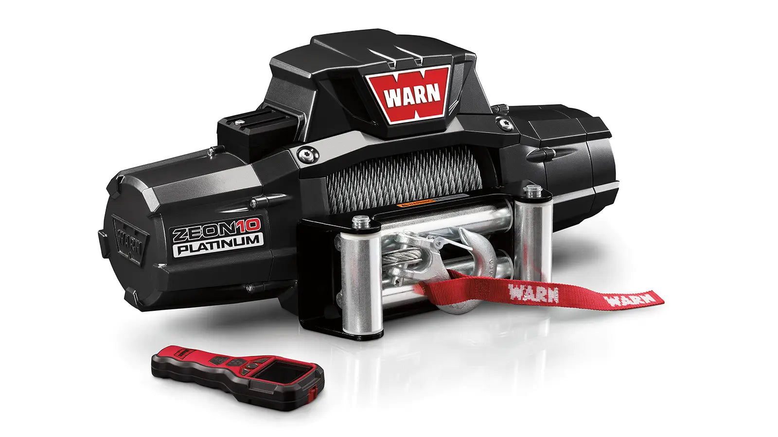WARN ZEON Platinum 10 Winch – 10,000 lb – Steel Rope