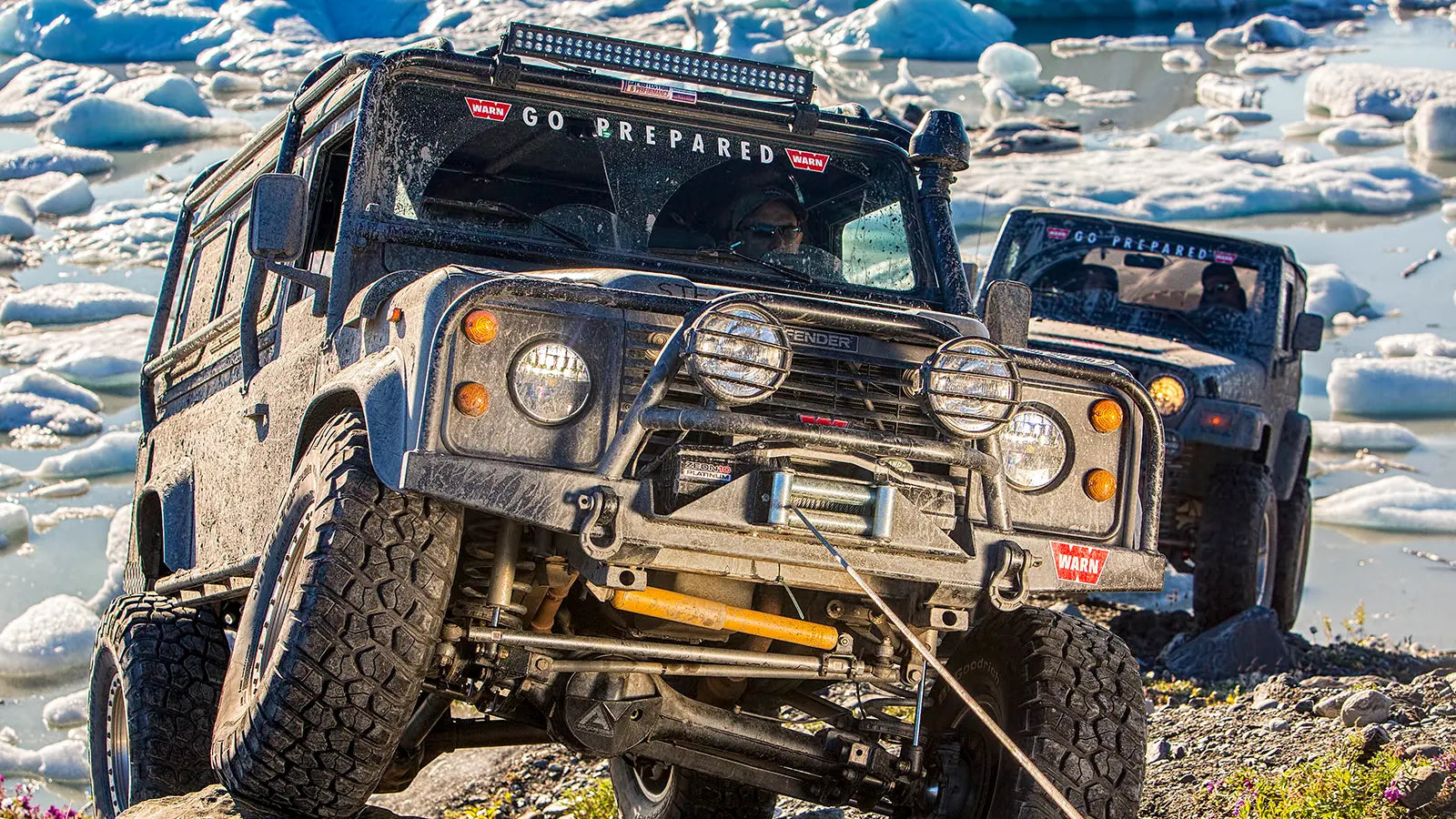 WARN ZEON Platinum 12 Winch – 12,000 lb – Steel Rope