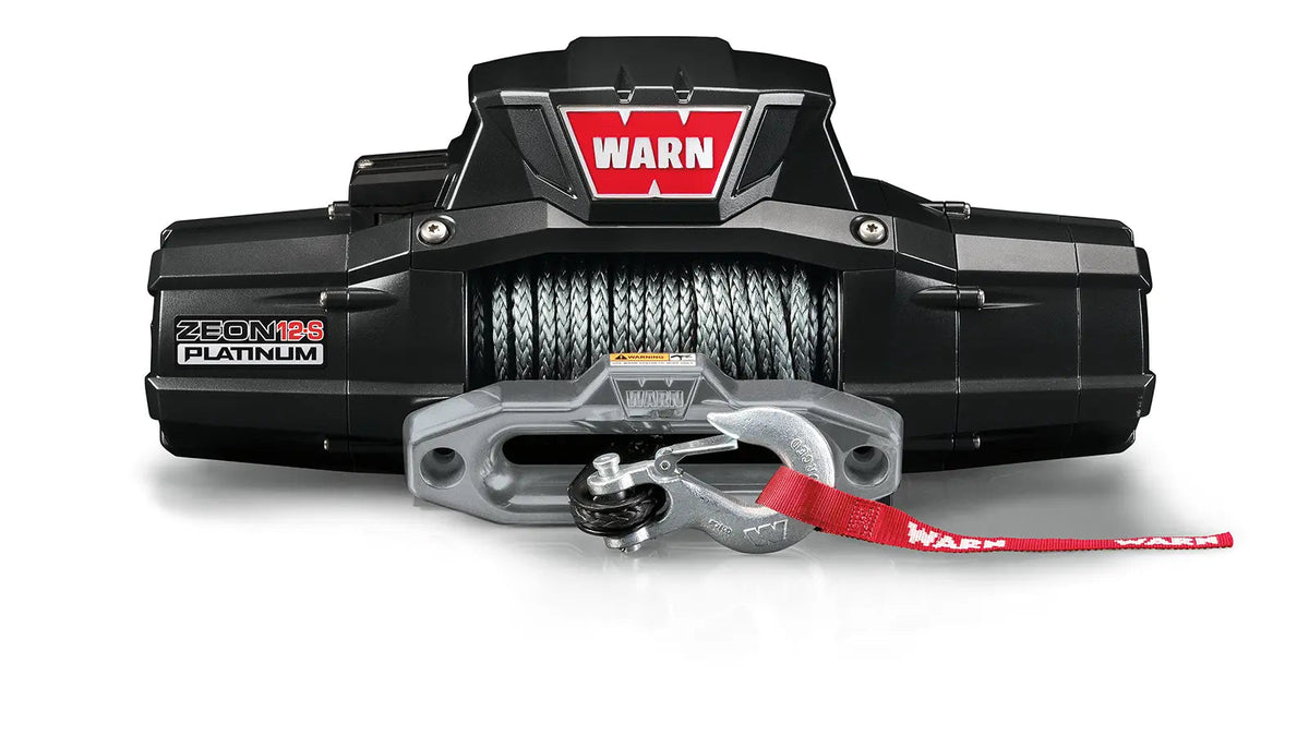 WARN ZEON Platinum 12-S Winch – 12,000 lb – Synthetic Rope
